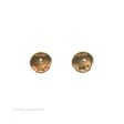 Bvlgaril Bulgari-Bulgari 18K Rose Gold Mother of Pearl Round Earrings Sale