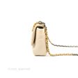 Chanel 19 Small Ivory Beige Mixed Hardware Online Sale