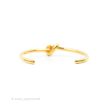 Celine Knot Extra-thin Bracelet Gold Tone For Discount