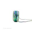 Chanel Filigree Rainbow Green PVC Round Clutch With Chain Silver Hardware 20C on Sale