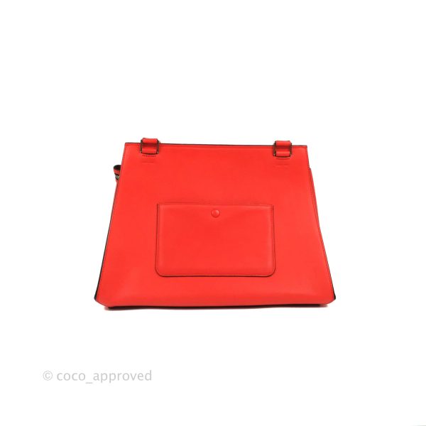 Celine Edge Bag Tomato Red Grained Calfskin Online now