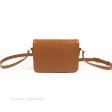 Celine Teen Triomphe Bag Shiny Calfskin Bronze Fashion