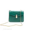 Bvlgari Serpenti Forever Small Crossbody Bag in Emerald Green Gold Hardware Sale