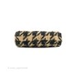 Chanel 19 Small Tweed Houndstooth Black Beige Mixed Hardware Fashion