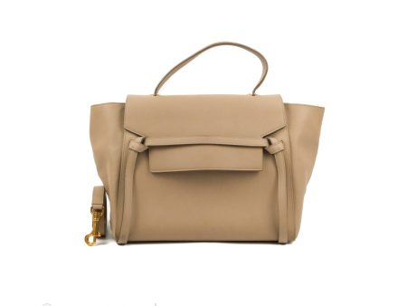 Celine Mini Belt Bag Light Taupe Grained Calfskin Gold Hardware Online