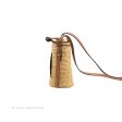 Loewe Cylinder Pocket In Raffia and Calfskin Natural Tan Hot on Sale