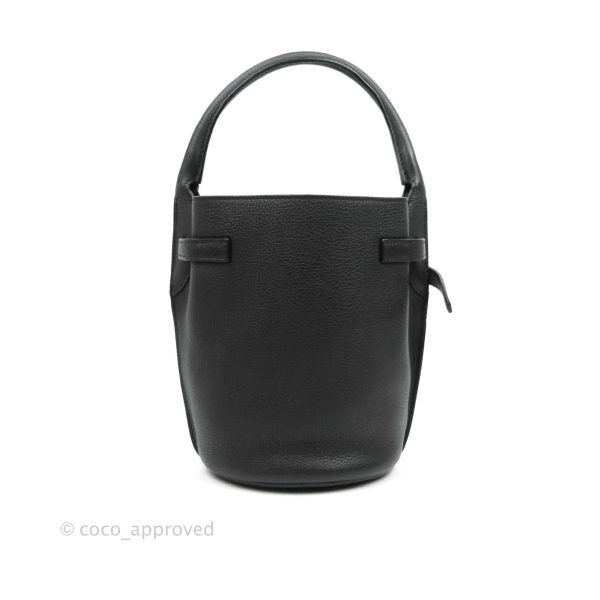 Celine Big Bag Nano Bucket Black Grained Calfskin Fashion