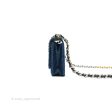 Chanel 19 Wallet on Chain WOC Blue Denim Mixed Hardware For Sale