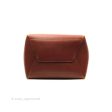 Celine Sangle Bucket Bag Calfskin Brick Red Gold Hardware Hot on Sale