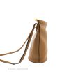 Celine Clasp Bucket Bag Brown For Discount