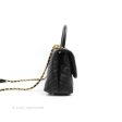 Chanel Small Coco Handle Black Caviar Aged Gold Hardware For Discount