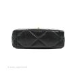 Chanel 19 Small Black Lambskin Mixed Hardware Discount