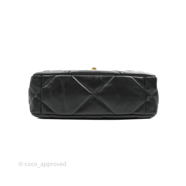 Chanel 19 Small Black Lambskin Mixed Hardware Discount