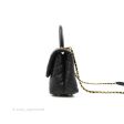 Chanel Small Coco Handle Black Caviar Aged Gold Hardware For Discount