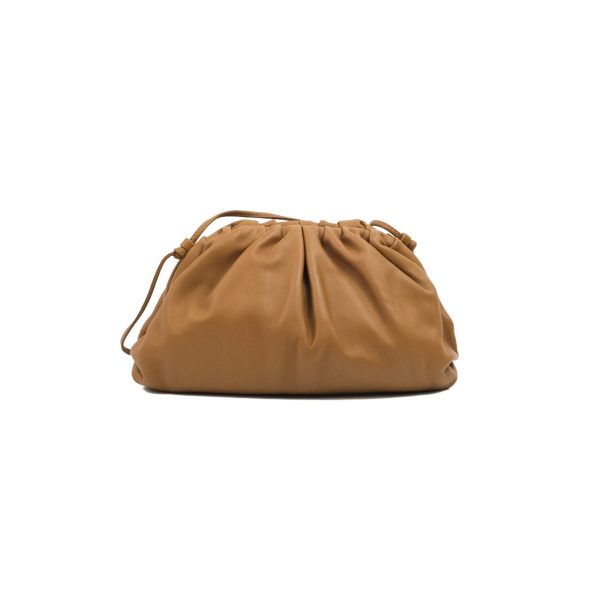 Bottega Veneta Butter Calfskin The Mini Pouch Dark Caramel Online Hot Sale