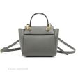 Celine Pico Belt Bag Grey Grained Calfskin Gold Hardware For Cheap