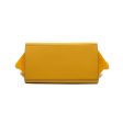 Celine Small Trapeze Bag Mustard Yellow Grained Calfskin Online Hot Sale