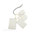 Celine Multi Key Ring Coin Card Case Light Grey Calfskin Online Hot Sale