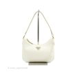 Prada Saffiano Leather Mini Bag White Gold Hardware Supply