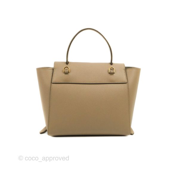 Celine Grained Calfskin Nano Belt Bag Light Taupe Gold Hardware Online now