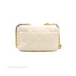 Chanel 19 Small Light Beige Lambskin Mixed Hardware 20C Online Sale