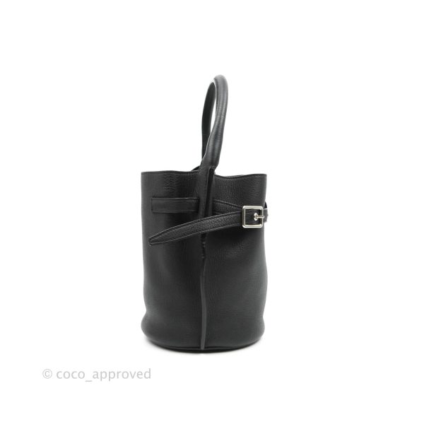 Celine Big Bag Nano Bucket Black Grained Calfskin Fashion