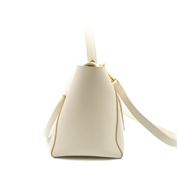 Celine Mini Belt Bag White Grained Calfskin Gold Hardware Discount