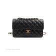 Chanel Small Classic Quilted Flap Black Caviar 24K Gold Hardware Online