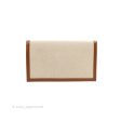 Saint Laurent Uptown Pouch Tan Natural Beige Canvas Online now