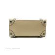 Celine Micro Luggage Handbag Light Beige Smooth Calfskin Gold Hardware Supply