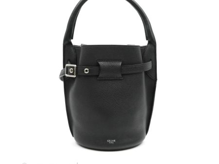 Celine Big Bag Nano Bucket Black Grained Calfskin Fashion