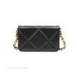 Chanel 19 Clutch With Chain Black Mixed Hardware Online