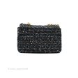 Chanel 19 Tweed Sequin Quilted Flap Black Multicolor For Cheap