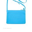 Celine Large Trio Crossbody Bag Sky Blue Lambskin Gold Hardware on Sale