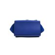 Celine Sleek Small Tri-Color Trapeze Blue Calfskin Online