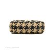 Chanel 19 Medium Tweed Houndstooth Black Beige Mixed Hardware Hot on Sale