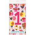 Ladybug 1st Birthday Rectangular Plastic Table Cover, 54 x84  Online Sale