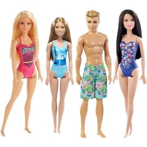 Barbie Beach Doll Assortment (4) Online Sale