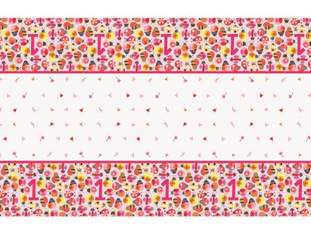 Ladybug 1st Birthday Rectangular Plastic Table Cover, 54 x84  Online Sale