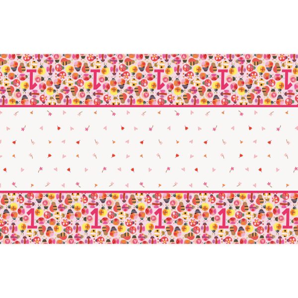 Ladybug 1st Birthday Rectangular Plastic Table Cover, 54 x84  Online Sale