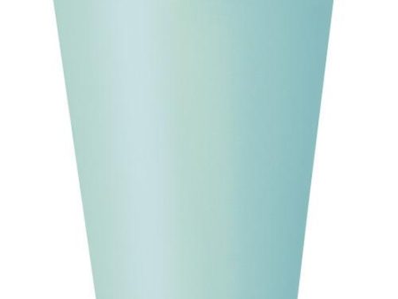 Mint Solid 9oz Paper Cups, 14ct Online now