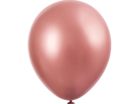 Rose Gold Platinum 11  Latex Balloons, 6ct For Cheap