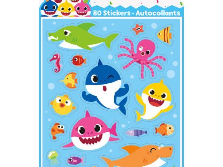 Baby Shark Stickers, 24ct For Cheap