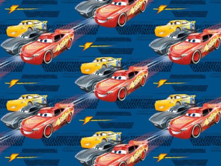 Disney Cars 3 Movie Gift Wrap, 30  x 5 ft Discount