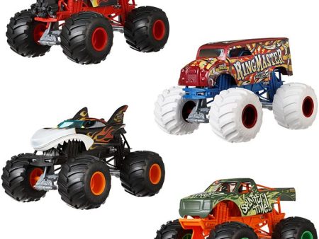 Hot Wheels Monster Truck 1:24 Assortment (4) Discount