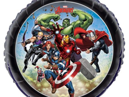 Avengers Round Foil Balloon 18 , Bulk For Sale