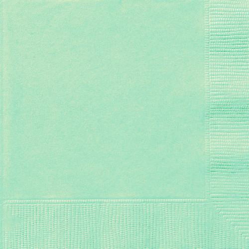 Mint Solid Beverage Napkins, 20ct Hot on Sale