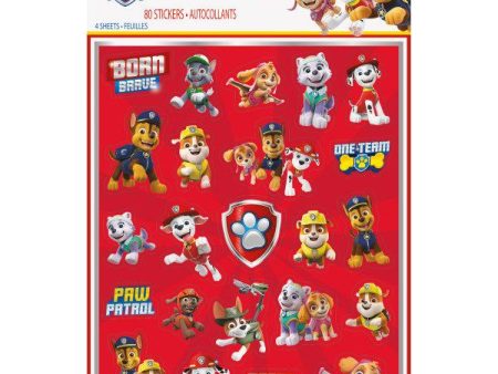 Paw Patrol Sticker Sheets, 4ct Online Sale