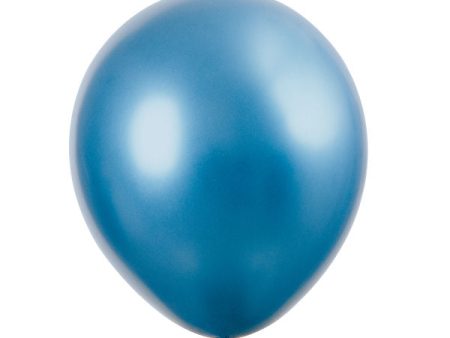 Blue Platinum 11  Latex Balloons, 6ct Hot on Sale