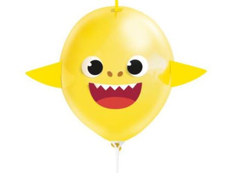 Baby Shark Make Your Own Balloons 12 , 4ct Hot on Sale